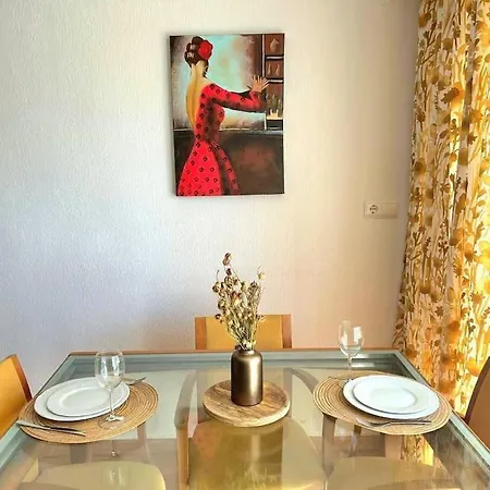 Lägenhet Cozy 3br: Ac & Park, 4min Walk, Golf 15 Min Benimagrell